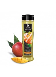 Массажное масло для тела Luscious Mango с ароматом манго - 240 мл. - Shunga - купить с доставкой в Нижнем Тагиле
