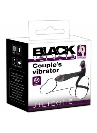 Черная насадка на член с вибрацией Couple’s Vibrator - Orion - в Нижнем Тагиле купить с доставкой