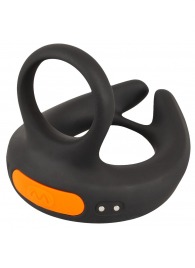 Черный вибростимулятор мошонки RC Scrotum Stimulator with Vibration - Orion - в Нижнем Тагиле купить с доставкой