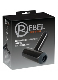 Черный мастурбатор с удобной ручкой Masturbator with 2 Functions - Orion - в Нижнем Тагиле купить с доставкой