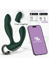 Зеленый вибромассажёр простаты Greeny - 12,8 см. - Intoyou - в Нижнем Тагиле купить с доставкой