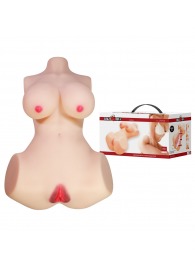 Мастурбатор-торс Aveline с 2 любовными тоннелями - Baile - в Нижнем Тагиле купить с доставкой