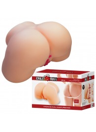 Телесный мастурбатор с 2 любовными отверстиями Olivia - Baile - в Нижнем Тагиле купить с доставкой