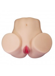 Телесный мастурбатор Julia с 2 любовными каналами - Baile - в Нижнем Тагиле купить с доставкой