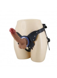 Поясной страпон Wells: трусики в форме бабочки и фаллоимитатор-насадка - Baile - купить с доставкой в Нижнем Тагиле