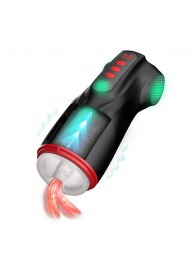 Интерактивный мастурбатор Raven с вакуумом, вибрацией и подсветкой - Shots Media BV - в Нижнем Тагиле купить с доставкой