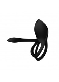 Черное эрекционное виброкольцо Bayek с пультом ДУ - Zalo - в Нижнем Тагиле купить с доставкой