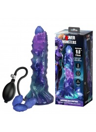 Фиолетовый яйцеродящий фаллоимитатор Duskwalker Sentinal на присоске - 22,4 см. - Baile - купить с доставкой в Нижнем Тагиле