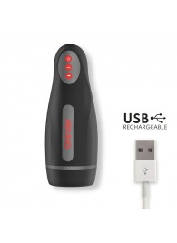 Черный автоматический мастурбатор с управлением через приложение - Oninder - в Нижнем Тагиле купить с доставкой