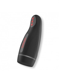 Черный автоматический мастурбатор с управлением через приложение - Oninder - в Нижнем Тагиле купить с доставкой