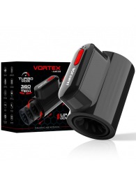 Черный автоматический мастурбатор с режимами поступательных движений и ротации - JAMYJOB - в Нижнем Тагиле купить с доставкой