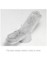 Белый мастурбатор FLIP 0 (ZERO) - Tenga - в Нижнем Тагиле купить с доставкой