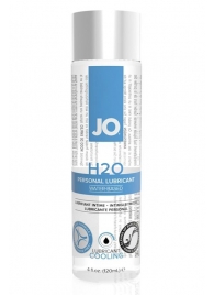 Охлаждающий лубрикант на водной основе JO Personal Lubricant H2O COOLING - 120 мл. - System JO - купить с доставкой в Нижнем Тагиле