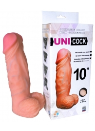 Фаллическая насадка Харнесс UNICOCK 10  - 25 см. - LOVETOY (А-Полимер) - купить с доставкой в Нижнем Тагиле