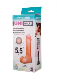 Фаллическая насадка Харнесс UNICOCK 5,5  - 17 см. - LOVETOY (А-Полимер) - купить с доставкой в Нижнем Тагиле