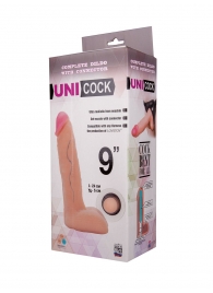 Фаллическая насадка Харнесс UNICOCK 9  - 24 см. - LOVETOY (А-Полимер) - купить с доставкой в Нижнем Тагиле
