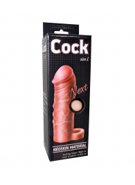 Фаллоудлинитель с кольцом COCK size L - 16,5 см. - LOVETOY (А-Полимер) - в Нижнем Тагиле купить с доставкой
