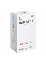 Разноцветные ароматизированные презервативы Unilatex Multifruit  - 12 шт. + 3 шт. в подарок - Unilatex - купить с доставкой в Нижнем Тагиле