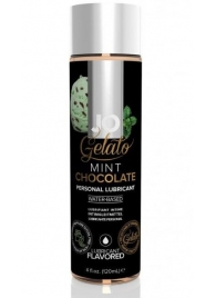 Лубрикант с ароматом мятного шоколада JO GELATO MINT CHOCOLATE - 120 мл. - System JO - купить с доставкой в Нижнем Тагиле