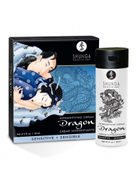Интимный мужской крем SHUNGA DRAGON SENSITIVE - 60 мл. - Shunga - купить с доставкой в Нижнем Тагиле