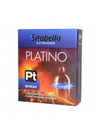 Стимулирующая насадка с усиками Platino  Вулкан - Sitabella - купить с доставкой в Нижнем Тагиле