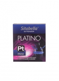 Стимулирующая насадка с усиками и шипиками Platino  Ураган - Sitabella - купить с доставкой в Нижнем Тагиле