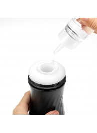 Мастурбатор с регулируемой плотностью обхвата Custom Strength CUP Twist Ripple - Tenga - в Нижнем Тагиле купить с доставкой