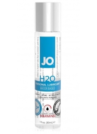 Возбуждающий лубрикант на водной основе JO Personal Lubricant H2O Warming - 30 мл. - System JO - купить с доставкой в Нижнем Тагиле