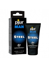 Эрекционный гель для пениса pjur MAN Steel Gel - 50 мл. - Pjur - купить с доставкой в Нижнем Тагиле