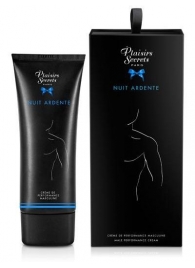Возбуждающий крем для мужчин Nuit Ardente Creme Performante Plaisirs Secrets - 60 мл. - Plaisir Secret - купить с доставкой в Нижнем Тагиле