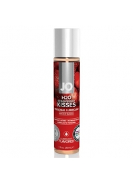 Смазка с ароматом клубники JO Flavored Strawberry Kiss - 30 мл. - System JO - купить с доставкой в Нижнем Тагиле