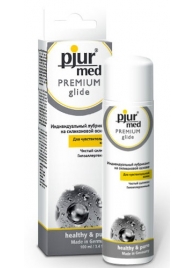 Гипоаллергенный силиконовый лубрикант pjur MED Premium glide - 100 мл. - Pjur - купить с доставкой в Нижнем Тагиле