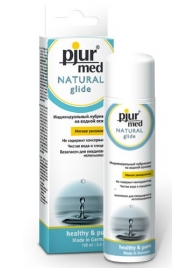 Нейтральный лубрикант на водной основе pjur MED Natural glide - 100 мл. - Pjur - купить с доставкой в Нижнем Тагиле