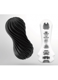 Мастурбатор FLEX Rocky Black с плотным рельефом - Tenga - в Нижнем Тагиле купить с доставкой