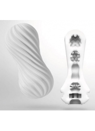 Мастурбатор FLEX Silky White с мягким рельефом - Tenga - в Нижнем Тагиле купить с доставкой