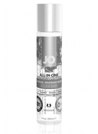 Массажный гель ALL-IN-ONE Massage Oil Sensual нейтральный - 30 мл. - System JO - купить с доставкой в Нижнем Тагиле