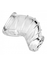 Насадка для ограничения эрекции Detained Soft Body Chastity Cage - XR Brands - купить с доставкой в Нижнем Тагиле