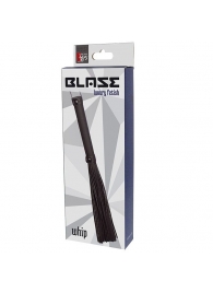 Чёрная плеть BLAZE WHIP BLACK - Dream Toys - купить с доставкой в Нижнем Тагиле