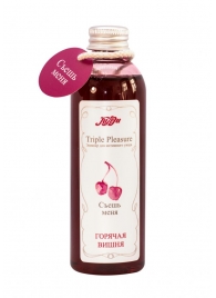 Эликсир Triple Pleasure  Горячая вишня  - 130 гр. - JULEJU - купить с доставкой в Нижнем Тагиле