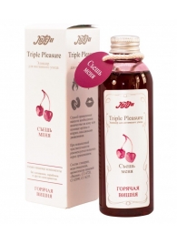 Эликсир Triple Pleasure  Горячая вишня  - 130 гр. - JULEJU - купить с доставкой в Нижнем Тагиле