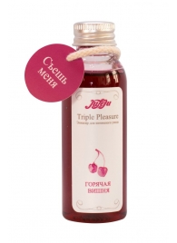 Эликсир Triple Pleasure  Горячая вишня  - 65 гр. - JULEJU - купить с доставкой в Нижнем Тагиле