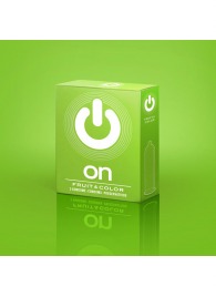 Цветные ароматизированные презервативы ON) Fruit   Color - 3 шт. - ON) - купить с доставкой в Нижнем Тагиле