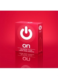 Супертонкие презервативы ON) Super Thin - 3 шт. - ON) - купить с доставкой в Нижнем Тагиле