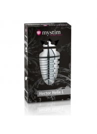 Анальный плаг для электростимуляции Hector Helix Buttplug L - 11,5 см. - MyStim - купить с доставкой в Нижнем Тагиле