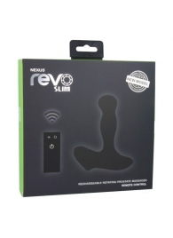 Чёрный перезаряжаемый массажёр предстательной железы NEXUS Revo Slim - Nexus Range - в Нижнем Тагиле купить с доставкой