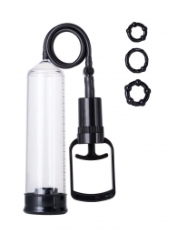 Вакуумная помпа A-toys с уплотнителем и эрекционными кольцами - A-toys - в Нижнем Тагиле купить с доставкой