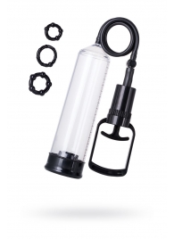 Вакуумная помпа A-toys с уплотнителем и эрекционными кольцами - A-toys - в Нижнем Тагиле купить с доставкой