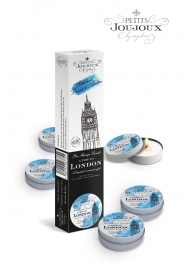 Набор из 5 свечей Petits Joujoux London с ароматом ревеня, амбры и чёрной смородины - MyStim - купить с доставкой в Нижнем Тагиле