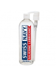 Лубрикант на силиконовой основе Swiss Navy Silicone Based Lube - 946,3 мл. - Swiss navy - купить с доставкой в Нижнем Тагиле