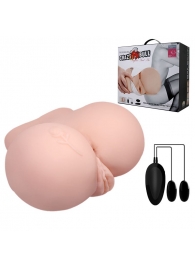 Вагина и анус с вибрацией CrazyBull Vagina and Ass - Baile - в Нижнем Тагиле купить с доставкой